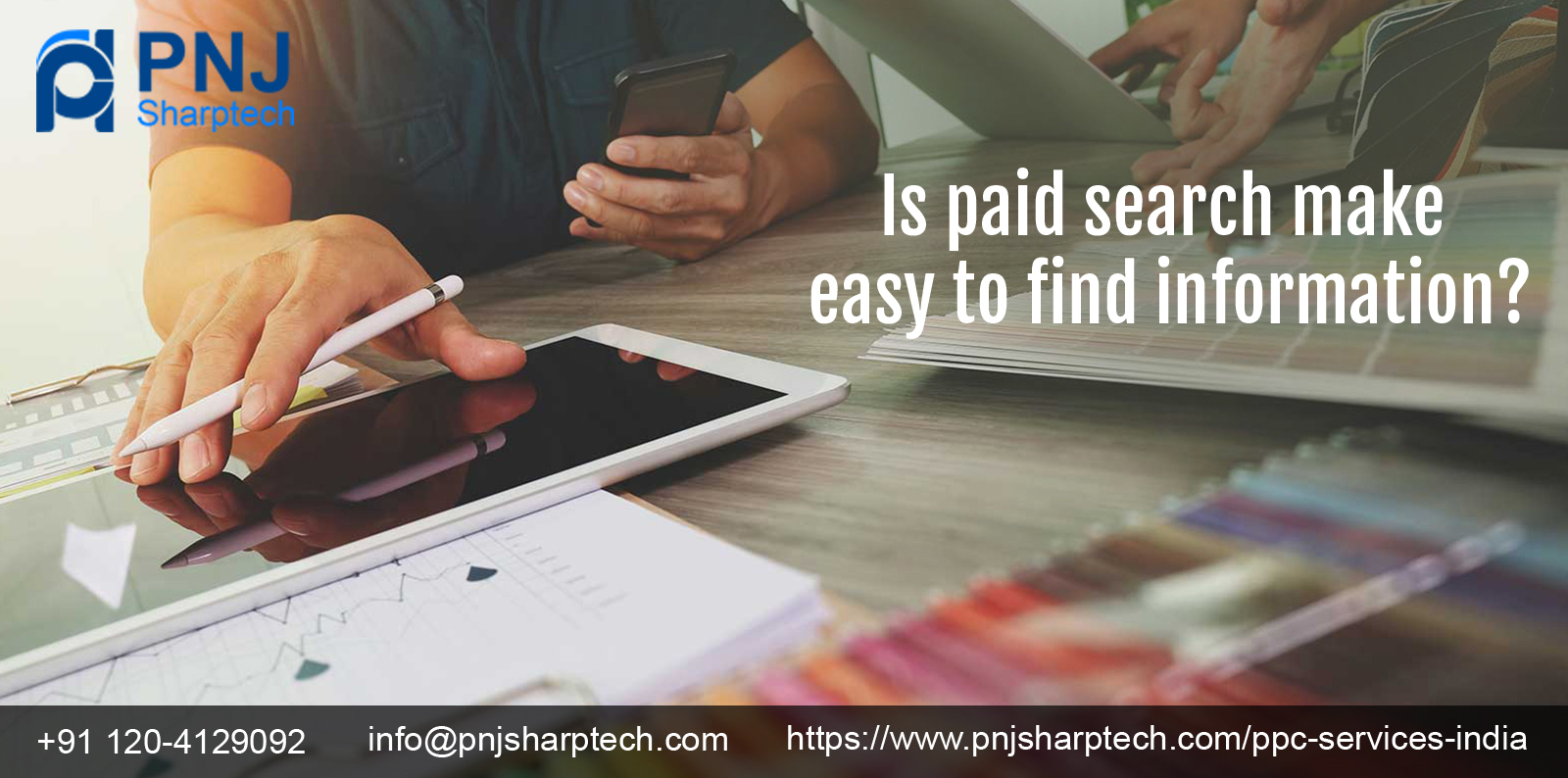 Is paid search make easy to find information