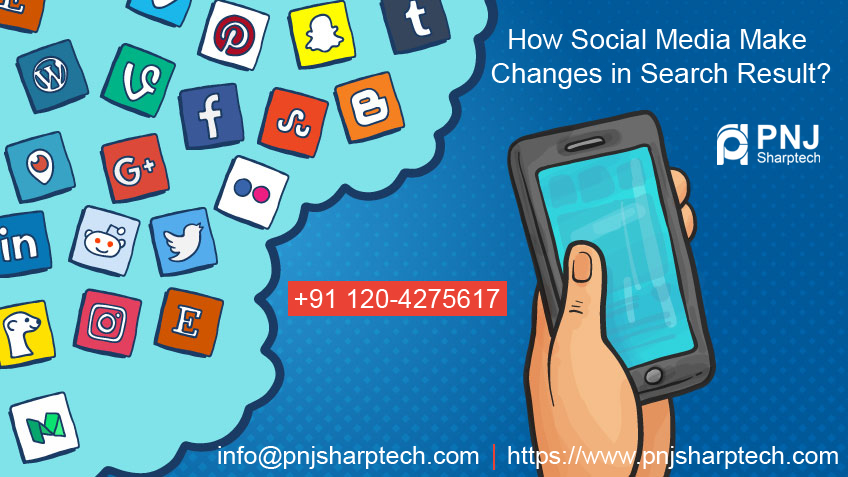 Social Media Make Changes in Search Result