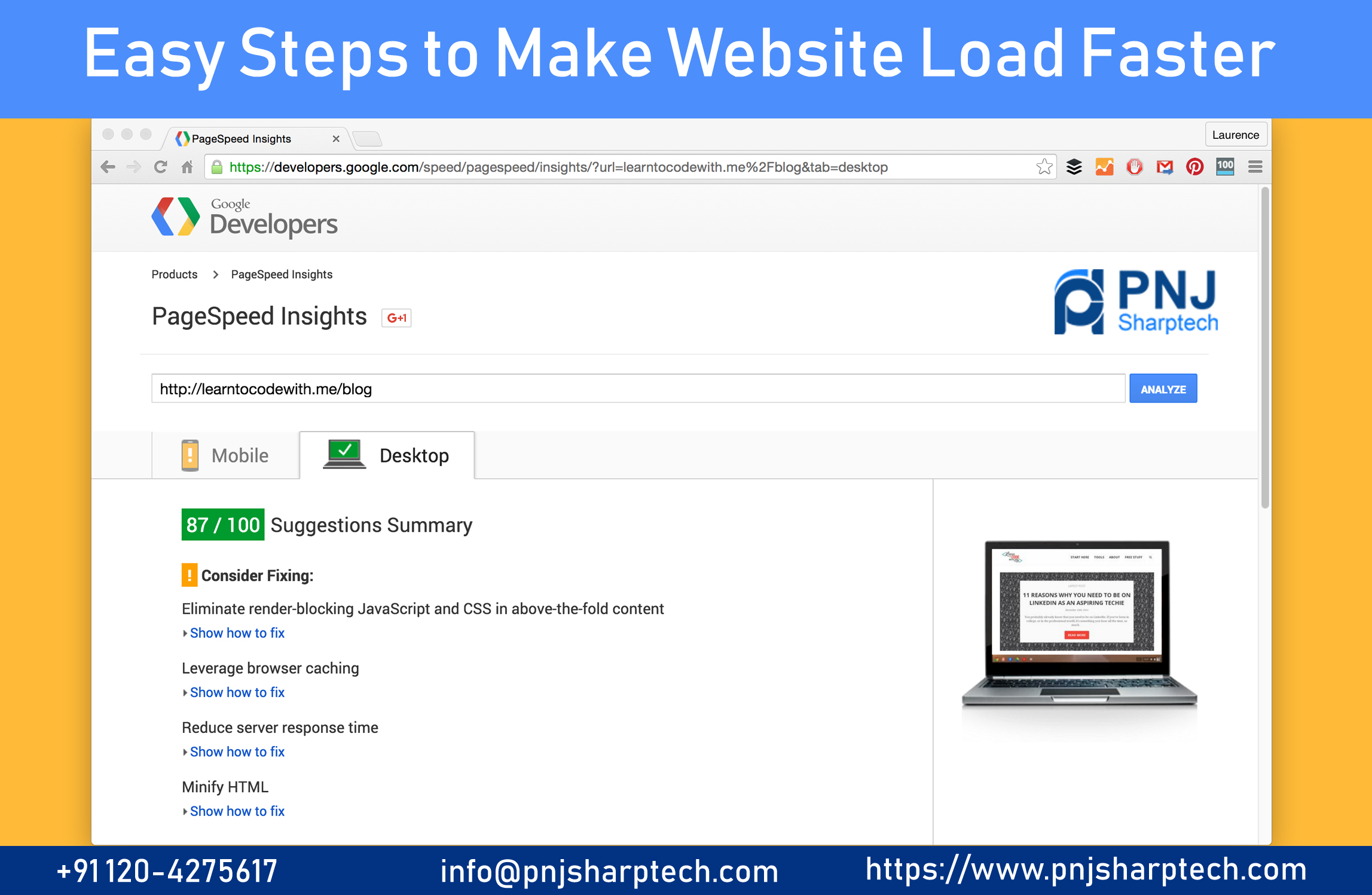 Make Website Load Faster