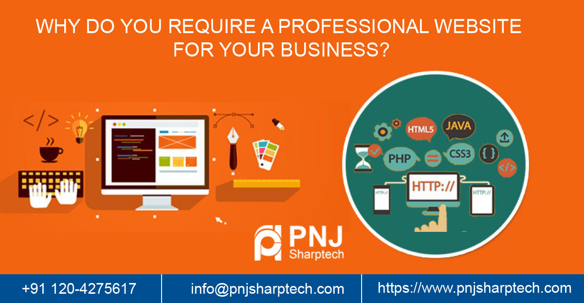 professional website for your business