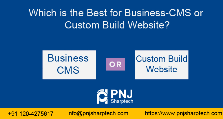 Which is the Best for Business-CMS or Custom Build Website