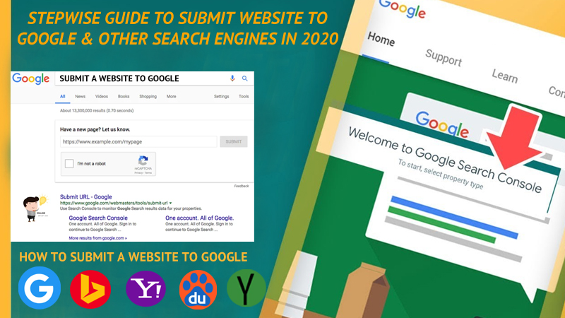 How to submit a website to Google