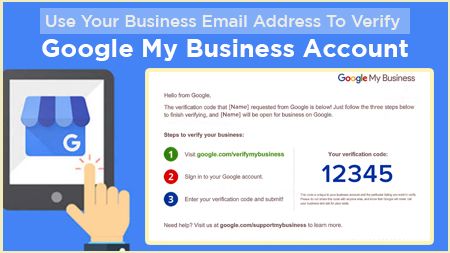 Use Your Business Email Address To Verify Google My Business Account