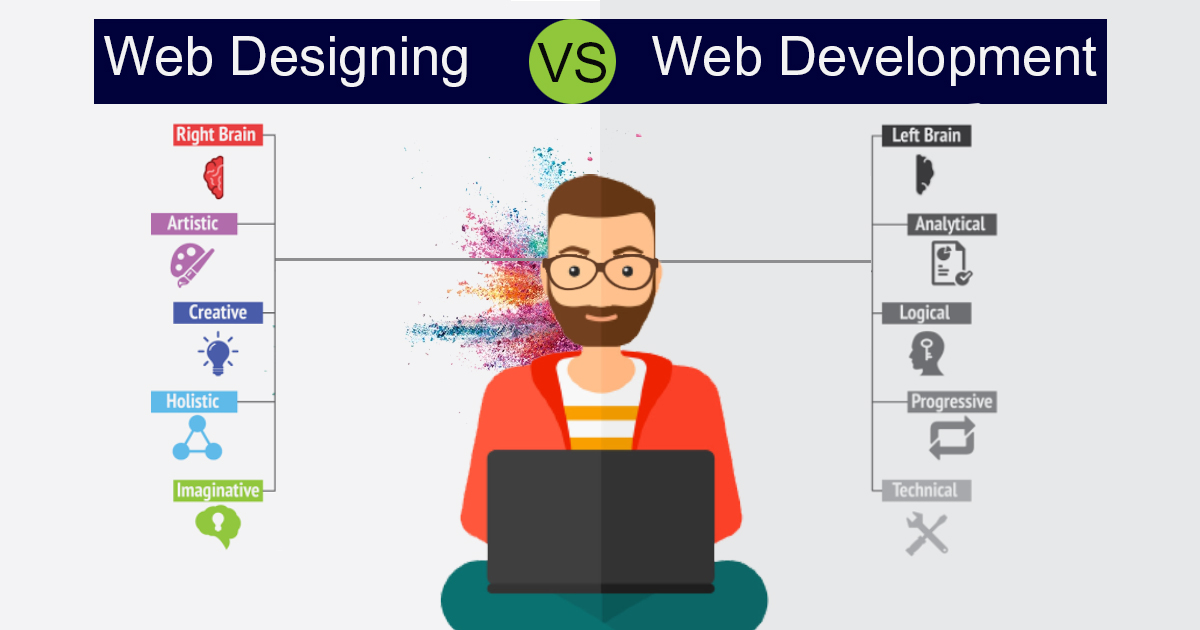 Web Designing vs Web Development