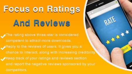 Focus on Ratings and Reviews