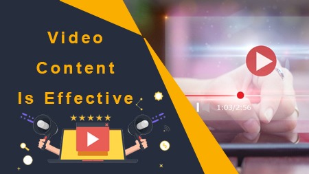 Video content is effective