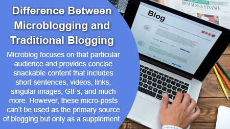 Difference Between Microblogging and Traditional Blogging