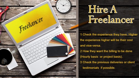 Hire a freelancer