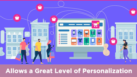 Allows a great level of personalization