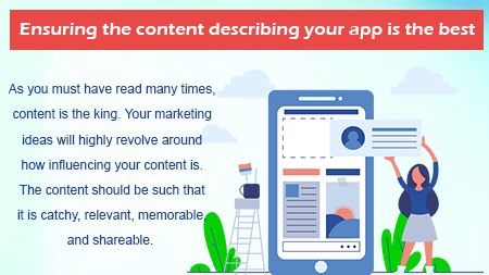 Ensuring the content describing your app is the best