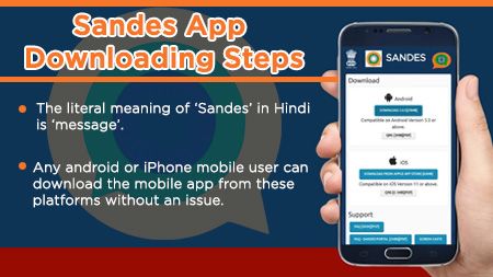 Sandes App Downloading Steps