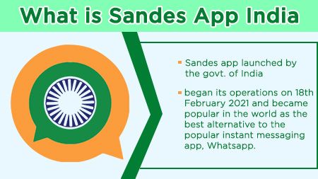 What is Sandes App India