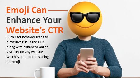 Emoji can enhance your website’s CTR