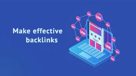 Make effective backlinks