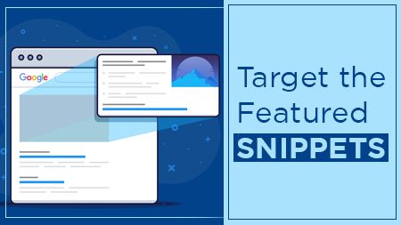 Target the featured snippets