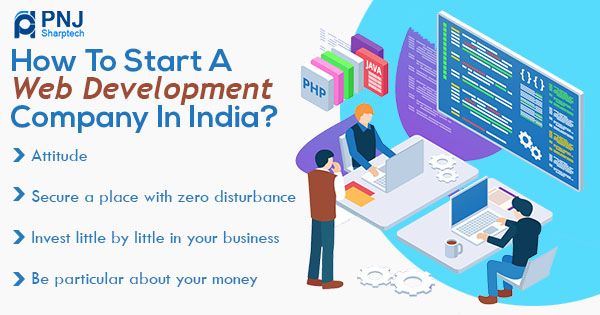 How to start a web development company in India