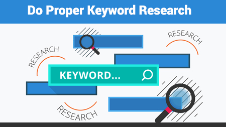 Do Proper Keyword Research