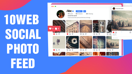 10Web Social Photo Feed