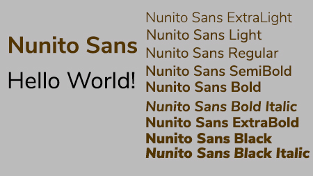 Nunito Sans