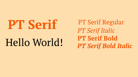 PT Serif