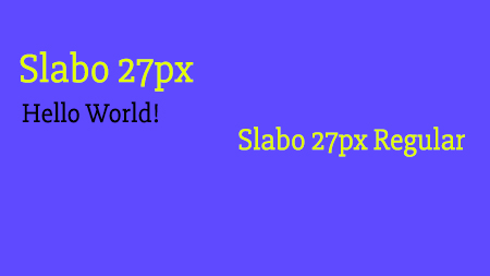 Slabo 27px