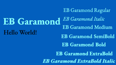 EB Garamond