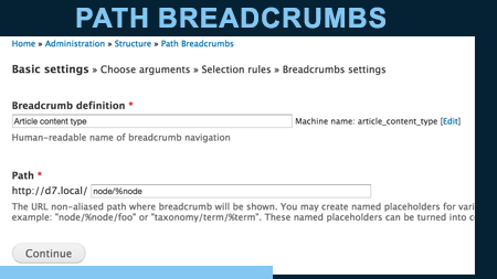 Path Breadcrumbs