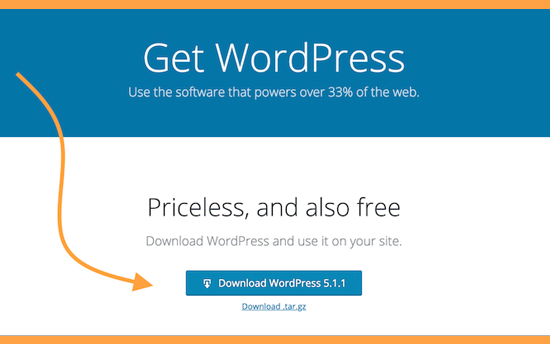Download the Most Recent Version of WordPress