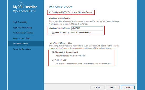 Install MySQL Database Server