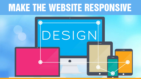 Make the website responsive