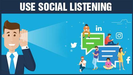 Use social listening